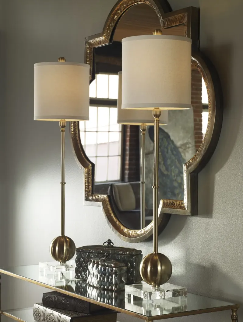 Uttermost Laton Brass Buffet Lamp