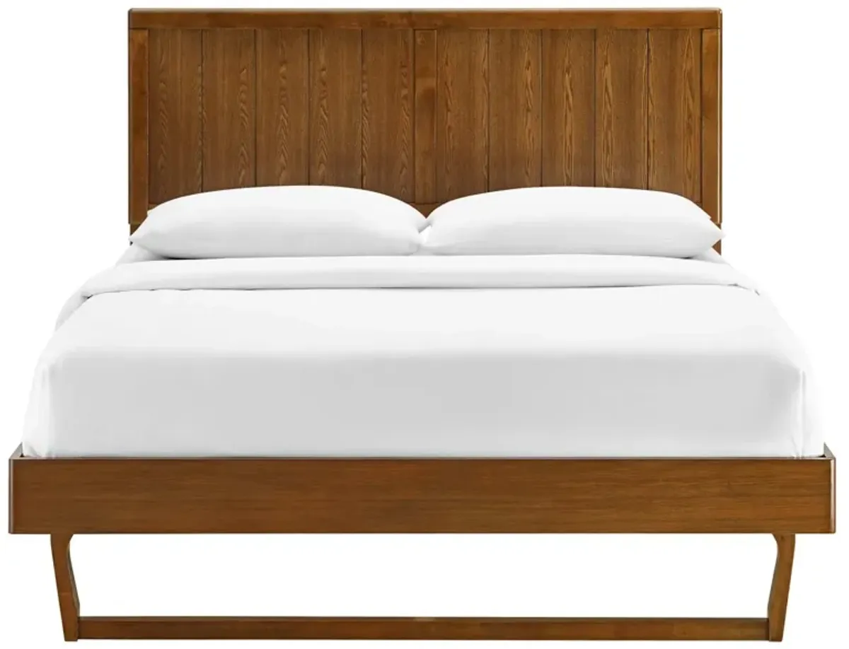 Modway - Alana Twin Wood Platform Bed With Angular Frame