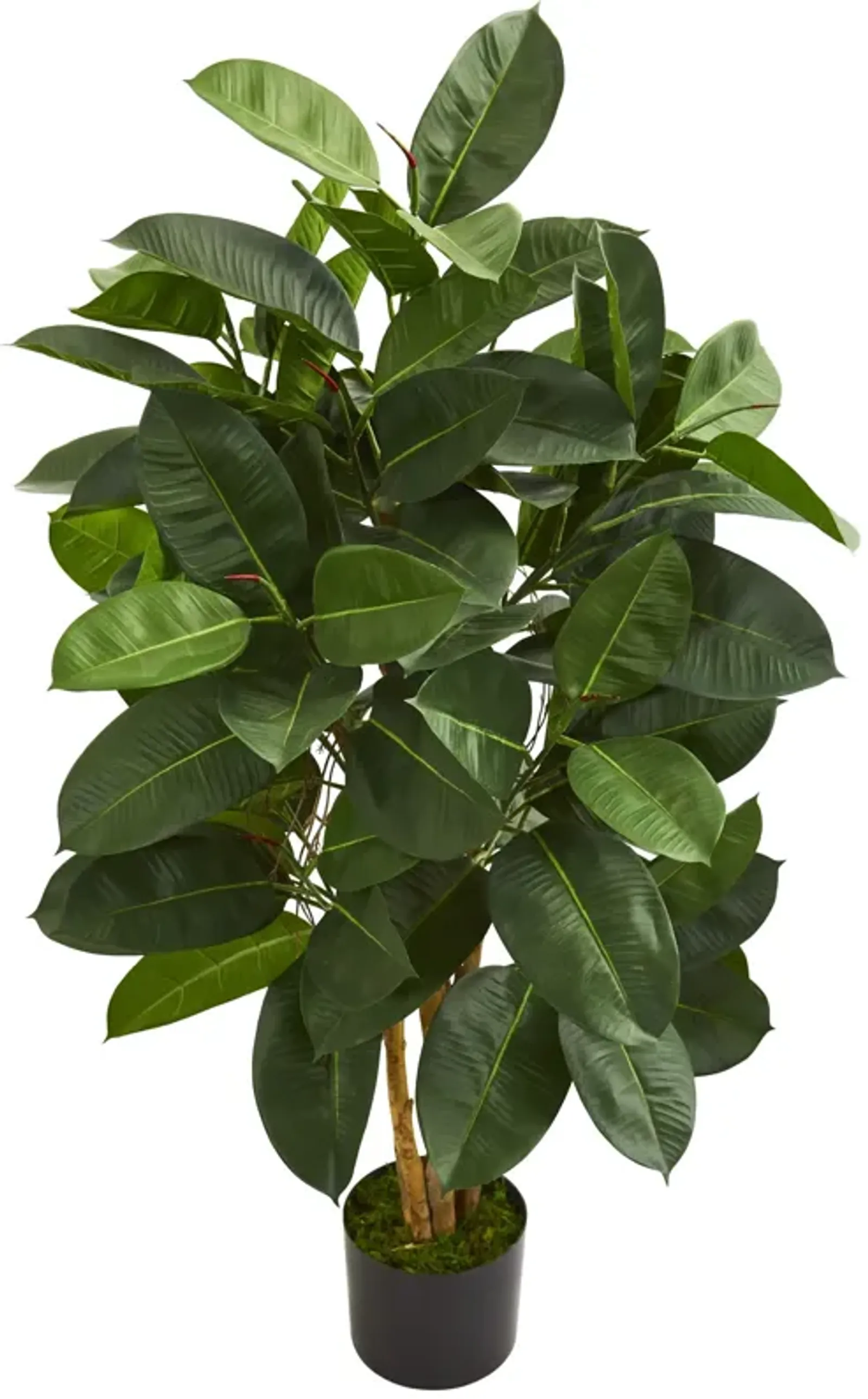 Hivvago 4 Feet Oak Ficus Artificial Tree