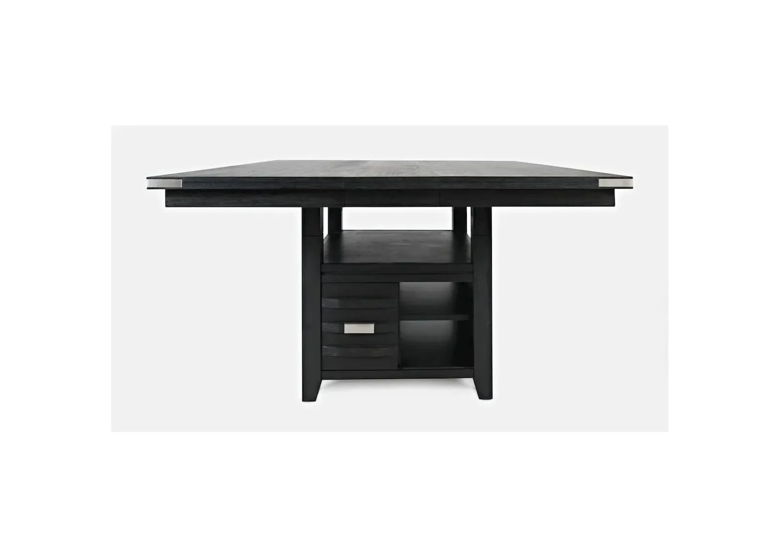 Jofran Altamonte Contemporary Adjustable Height Square 60 Storage Table