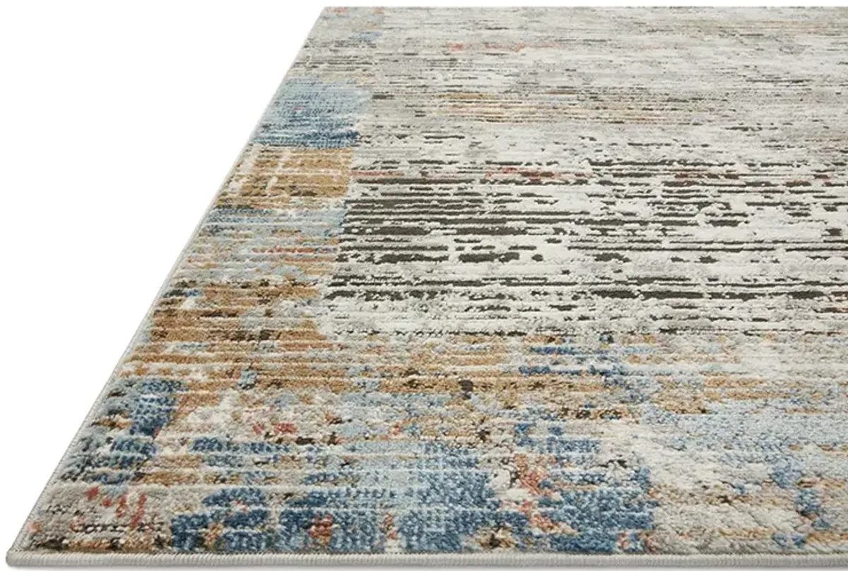 Bianca Ash/Multi 6'7" x 9'2" Area Rug