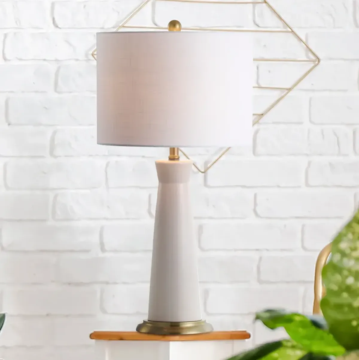 Hartley Ceramic Column LED Table Lamp