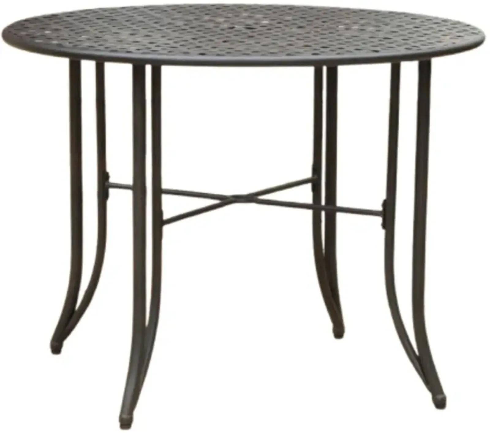 Mandalay Iron Outdoor 39" Dining Table