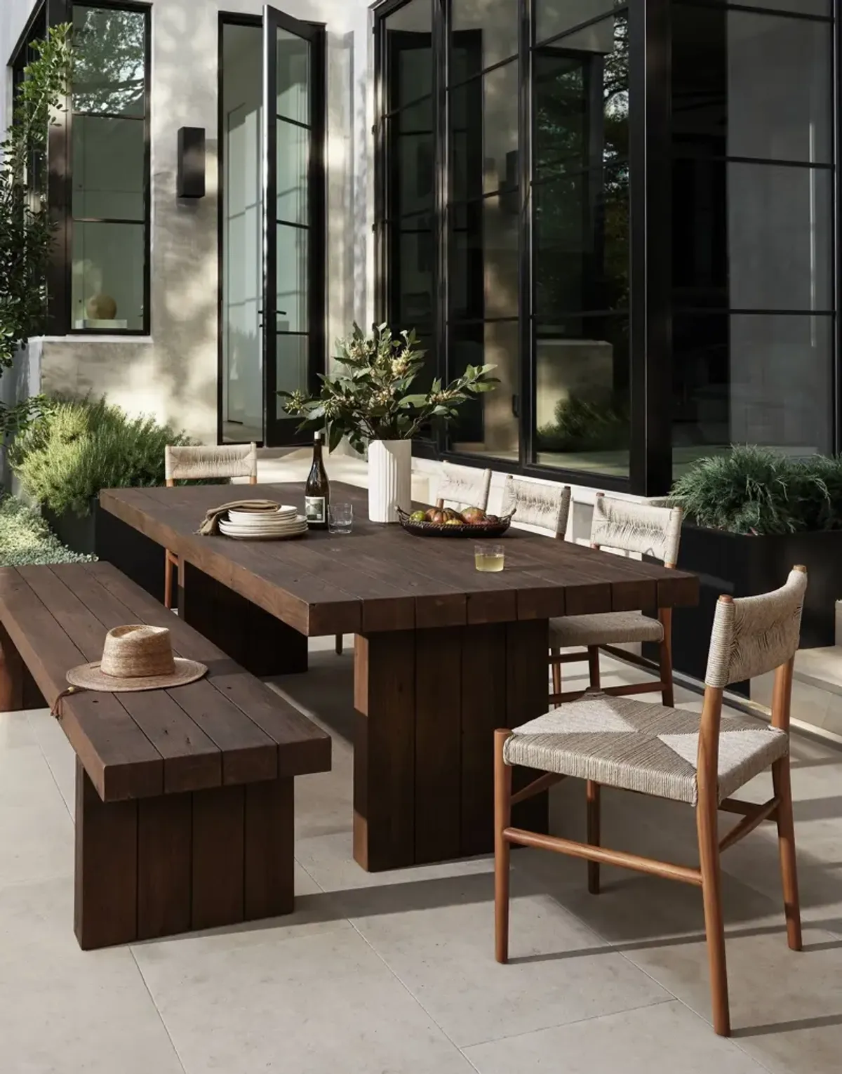 Encino Outdoor 108" Dining Table