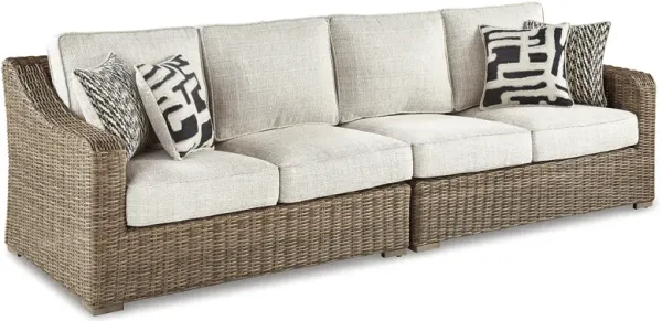Beachcroft 2PC Outdoor Loveseat W/Cushion