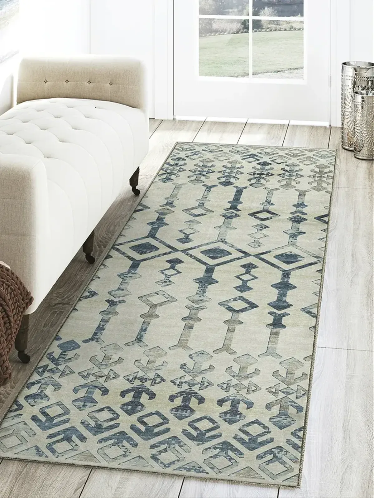 Brisbane BR8 Linen 2'3" x 7'6" Rug