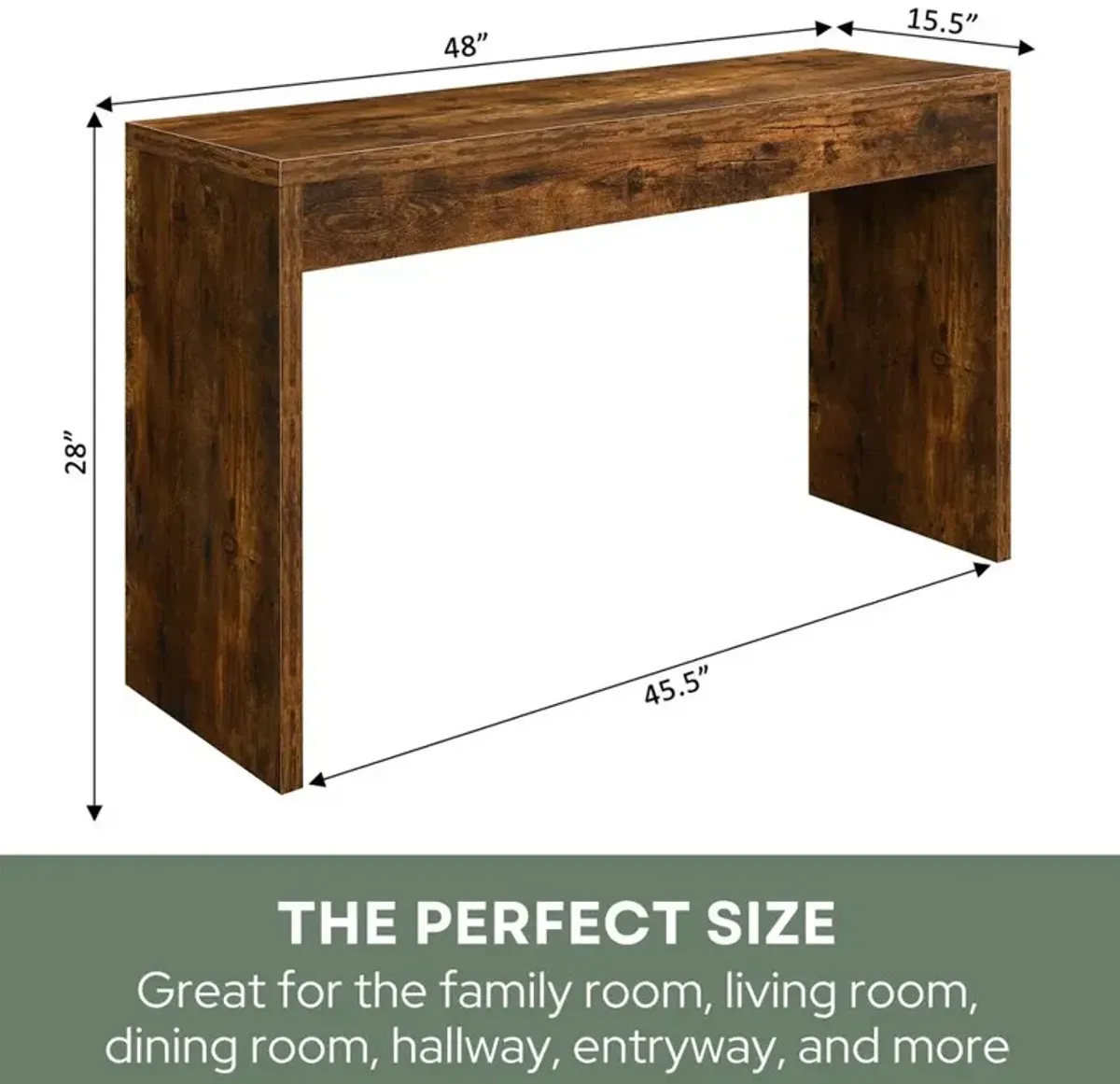 Convience Concept, Inc. Northfield Hall Console Table/Desk