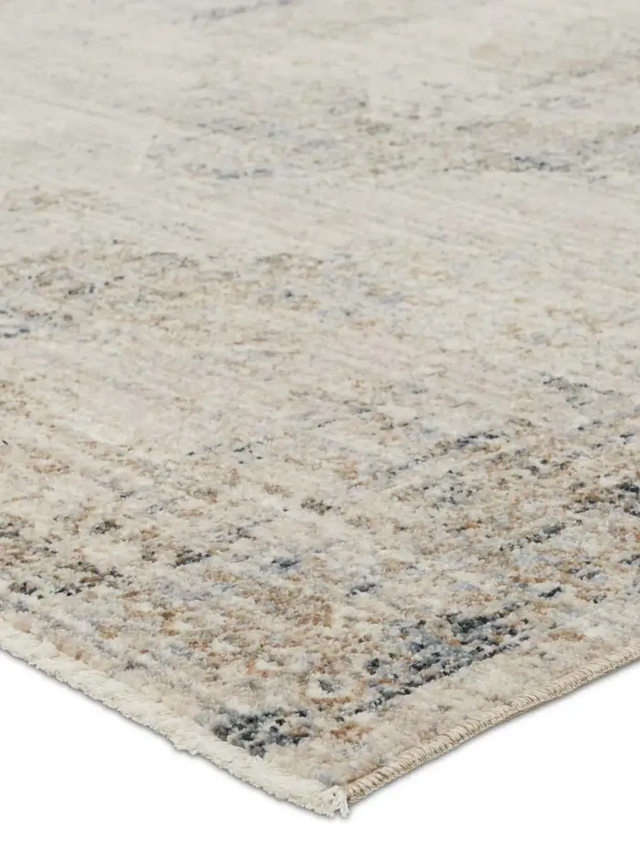 Leila Emory Tan/Taupe 2'6" x 8' Runner Rug