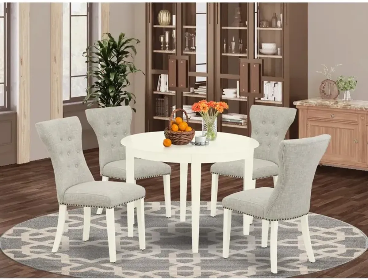 Dining Room Set Linen White