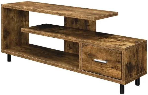 Convenience Concepts Seal II 1 Drawer TV Stand with Shelves for TVs up to 65 Inches