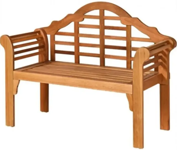FarmHome Folding 2 Seater Garden Eucalyptus Bench