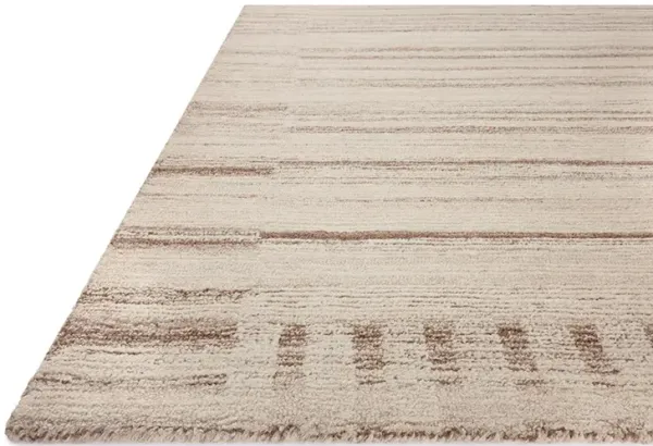 Rae Natural/Oatmeal 2'6" x 9'9" Runner Rug by Magnolia Home by Joanna Gaines x Loloi