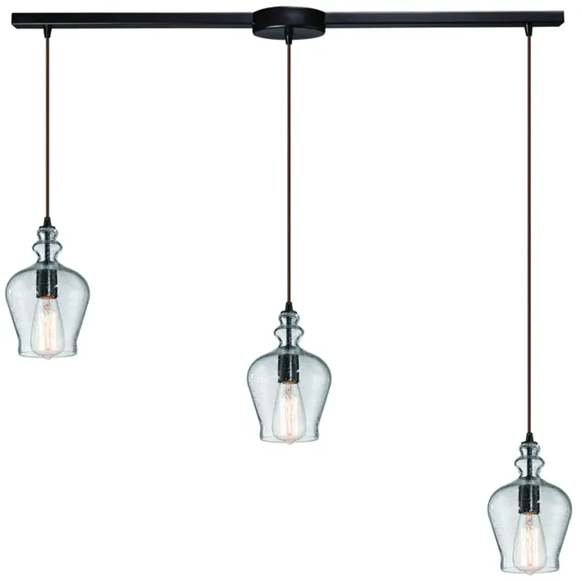 Menlow Park 3-Light Slim Linear Mini Pendant