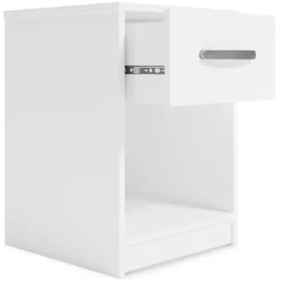 Flannia 20" Nightstand in White