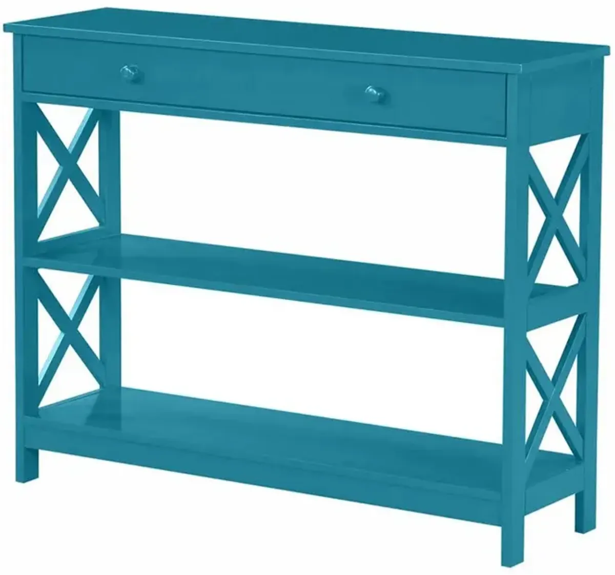 Convience Concept, Inc. Oxford 1 Drawer Console Table with Shelves