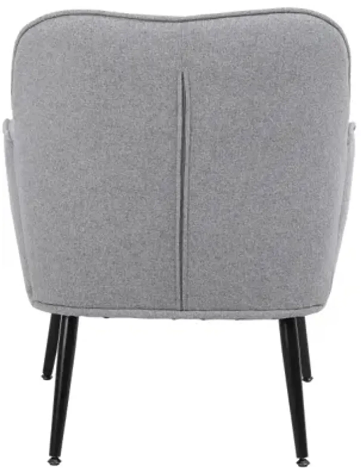 Light Grey Velvet Armchair for Living Room/Office