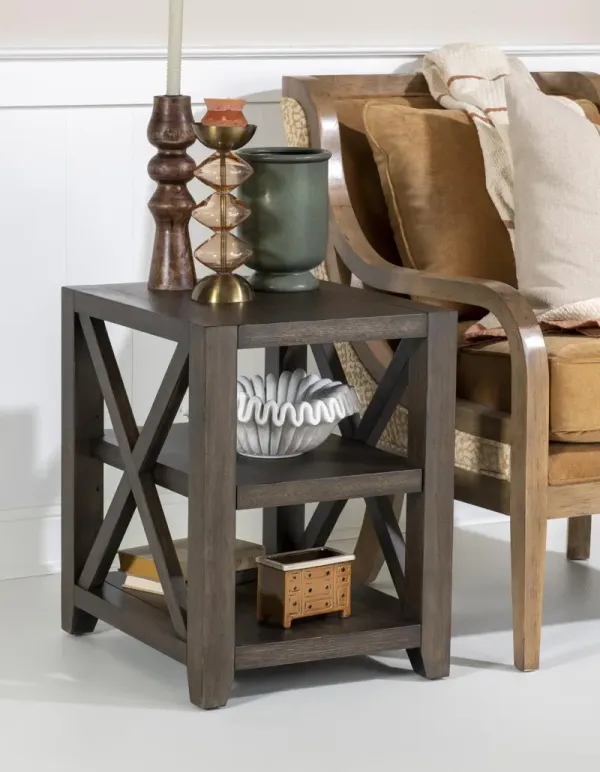 XXX's and OOO's Chairside Table