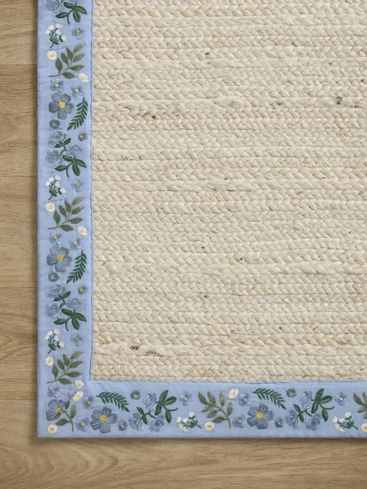 Costa COS01 Ivory/Periwinkle 3'6" x 5'6" Rug