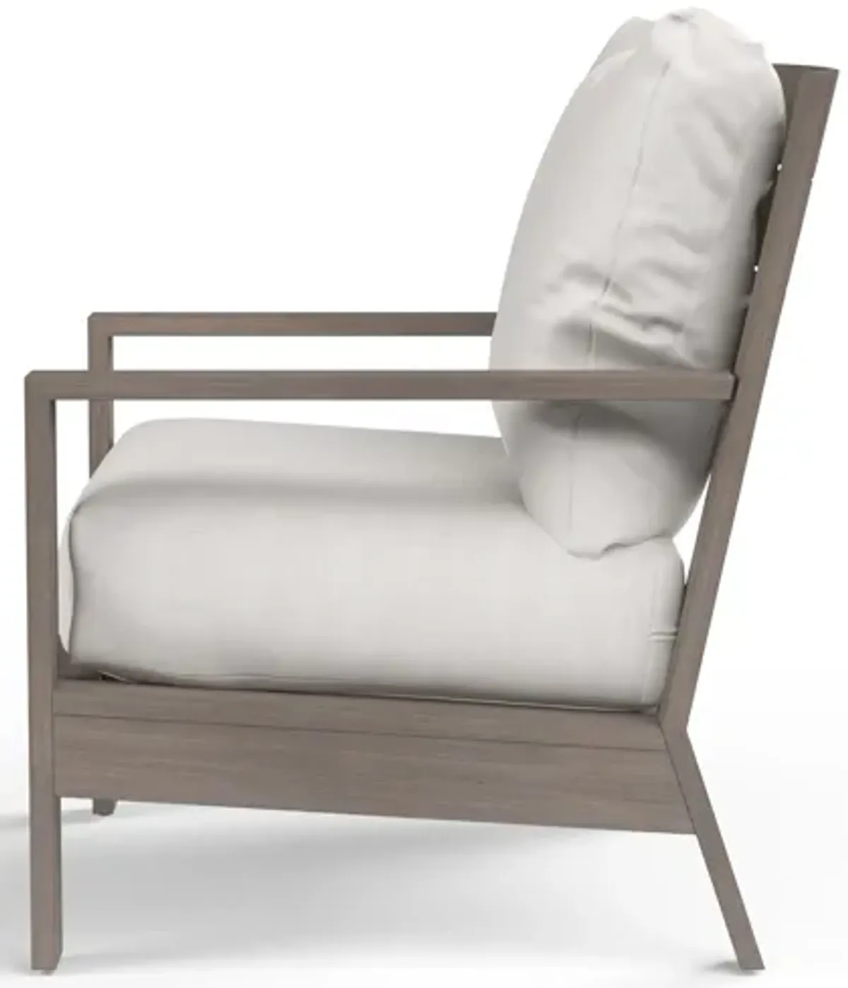 Laguna Club Chair in Canvas Flax, No Welt