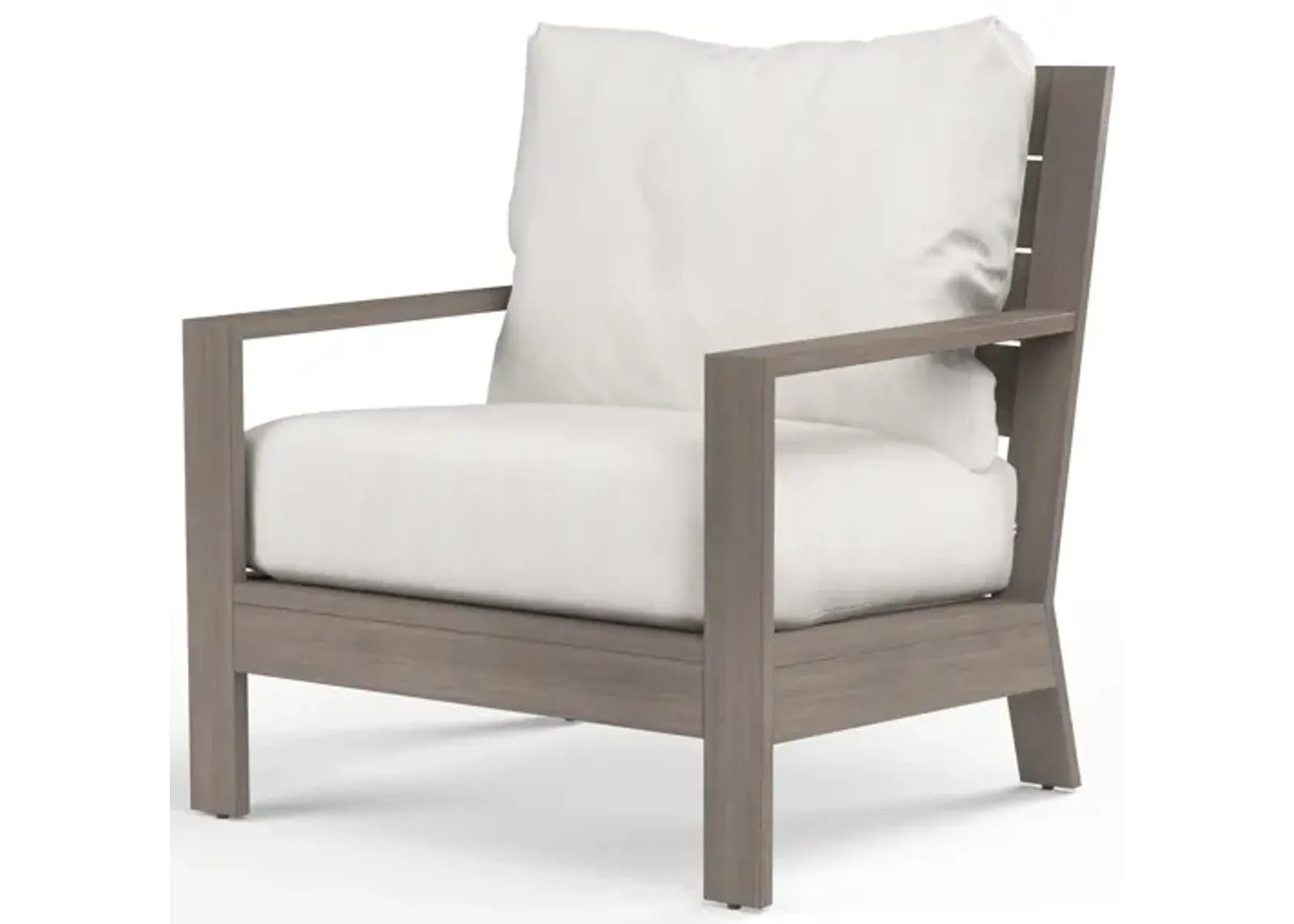 Laguna Club Chair in Canvas Flax, No Welt