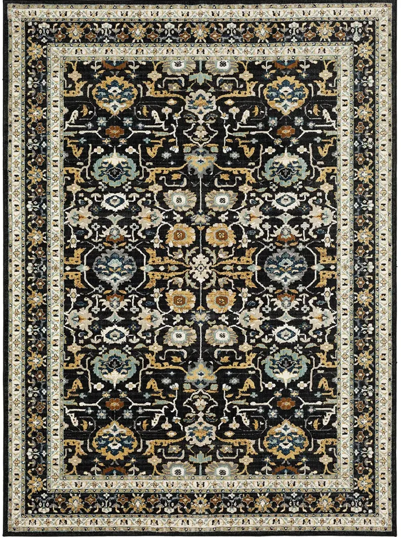 Zephyr Amphora Black 8' X 10' Rug