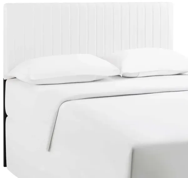 Modway - Keira Full / Queen Faux Leather Headboard White