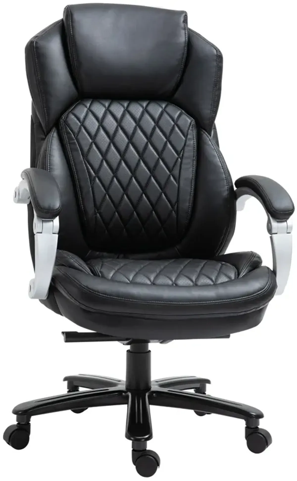 Black Executive Comfort: Big and Tall High-Back Office Chair