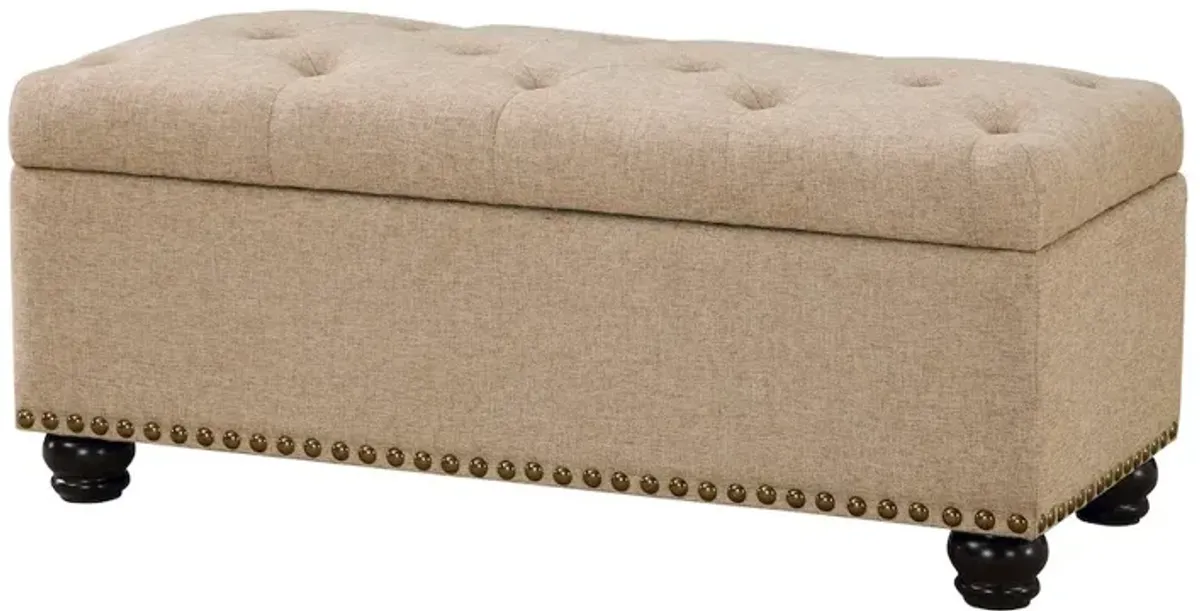 Convenience Concepts Designs4Comfort 9th Avenue Storage Ottoman Bench