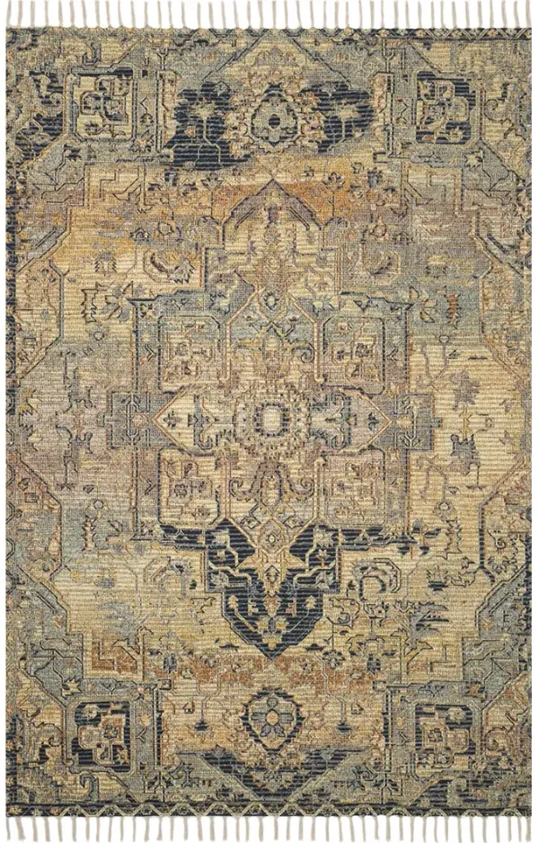 Cornelia COR03 Gold/Fiesta 5' x 7'6" Rug