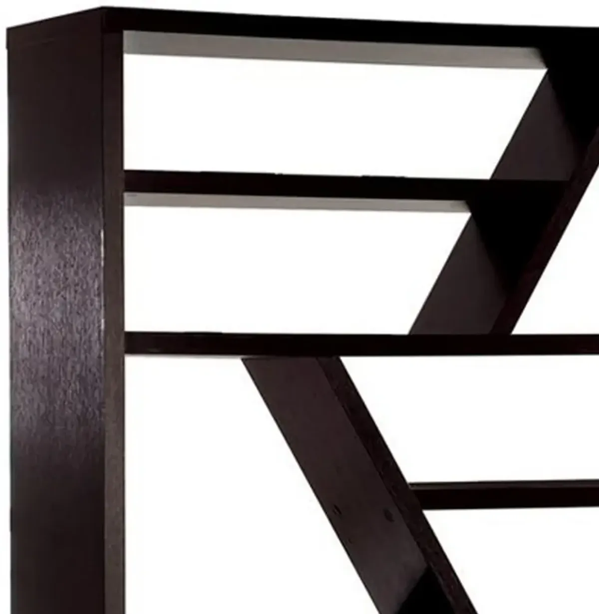 Kamloo Contemporary Display Shelf , Espresso-Benzara