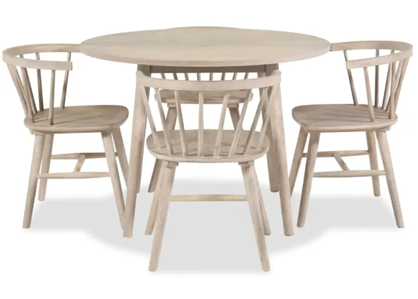 Willow 5 Piece 42-inch Round Dining Set