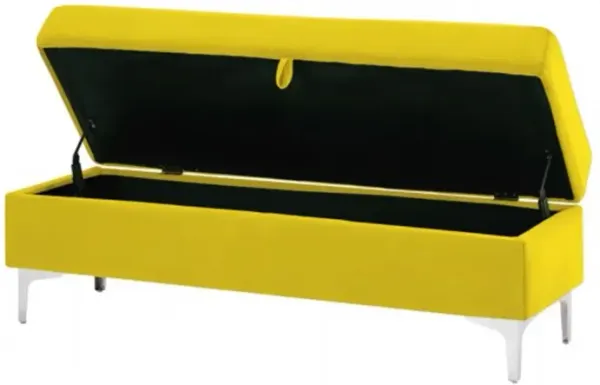 Storage Bench Solid Color 2 Seater Furniture Living Room Sofa Stool