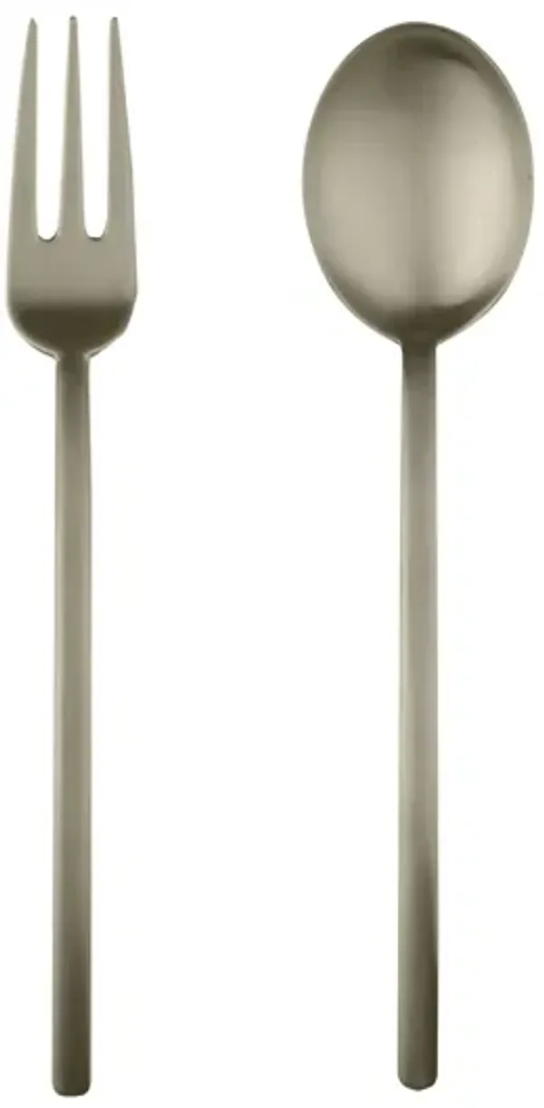 Due Ice Champagne Serving Set 2 Pieces