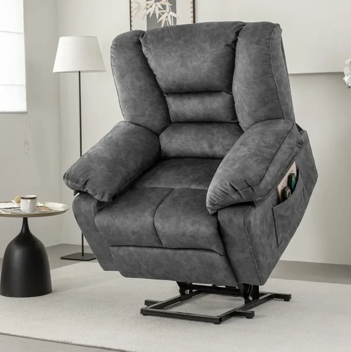 Power Lift Recliner Chair Sofa for Elderly with Massage