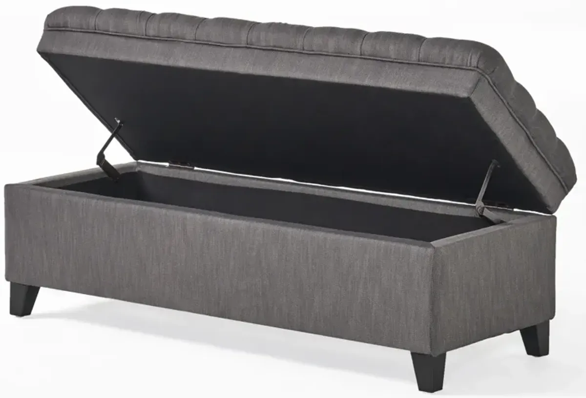 Meraxt Storage Ottoman Bench for Living Room, Bedroom