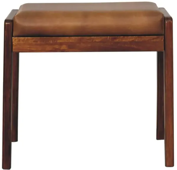 Artisan Furniture Solid Wood Buffalo Hallway Footstool