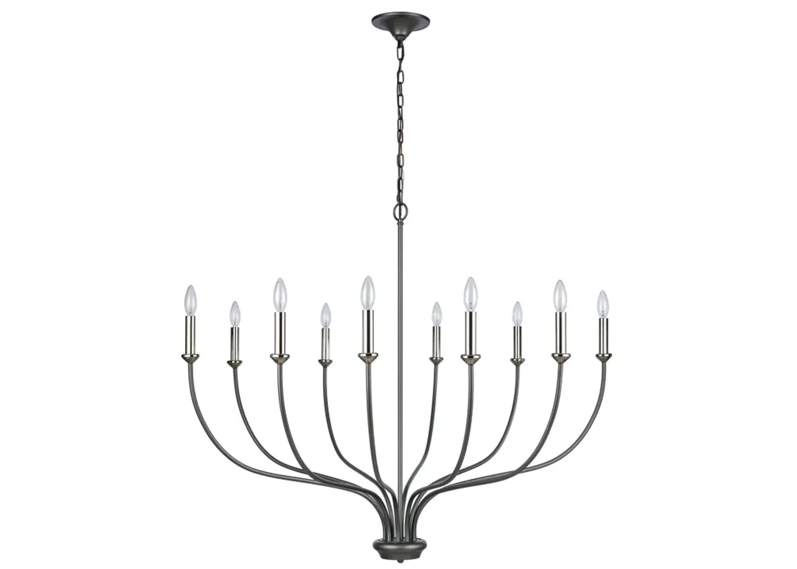 Madeline 45'' Wide 10-Light Chandelier