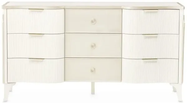 Michael Amini La Marisia Dresser - Creamy Pearl