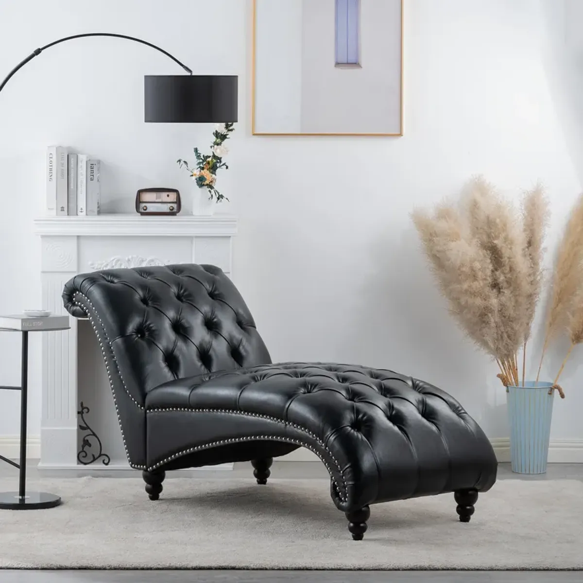 Streamdale Tufted Armless Chaise Lounge