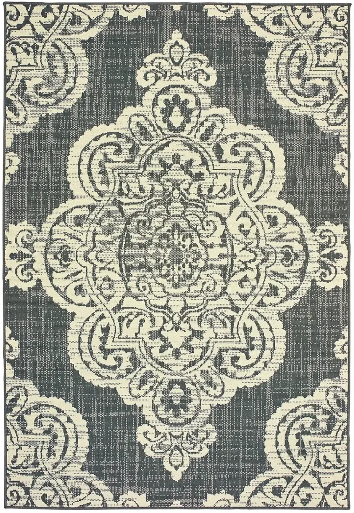 Marina 5'3" x 7'6" Grey Rug