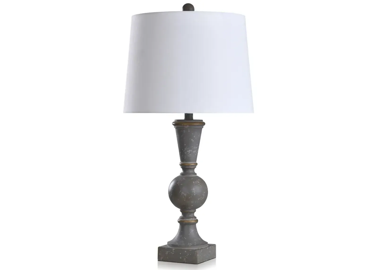 Alcamn Grey Table Lamp