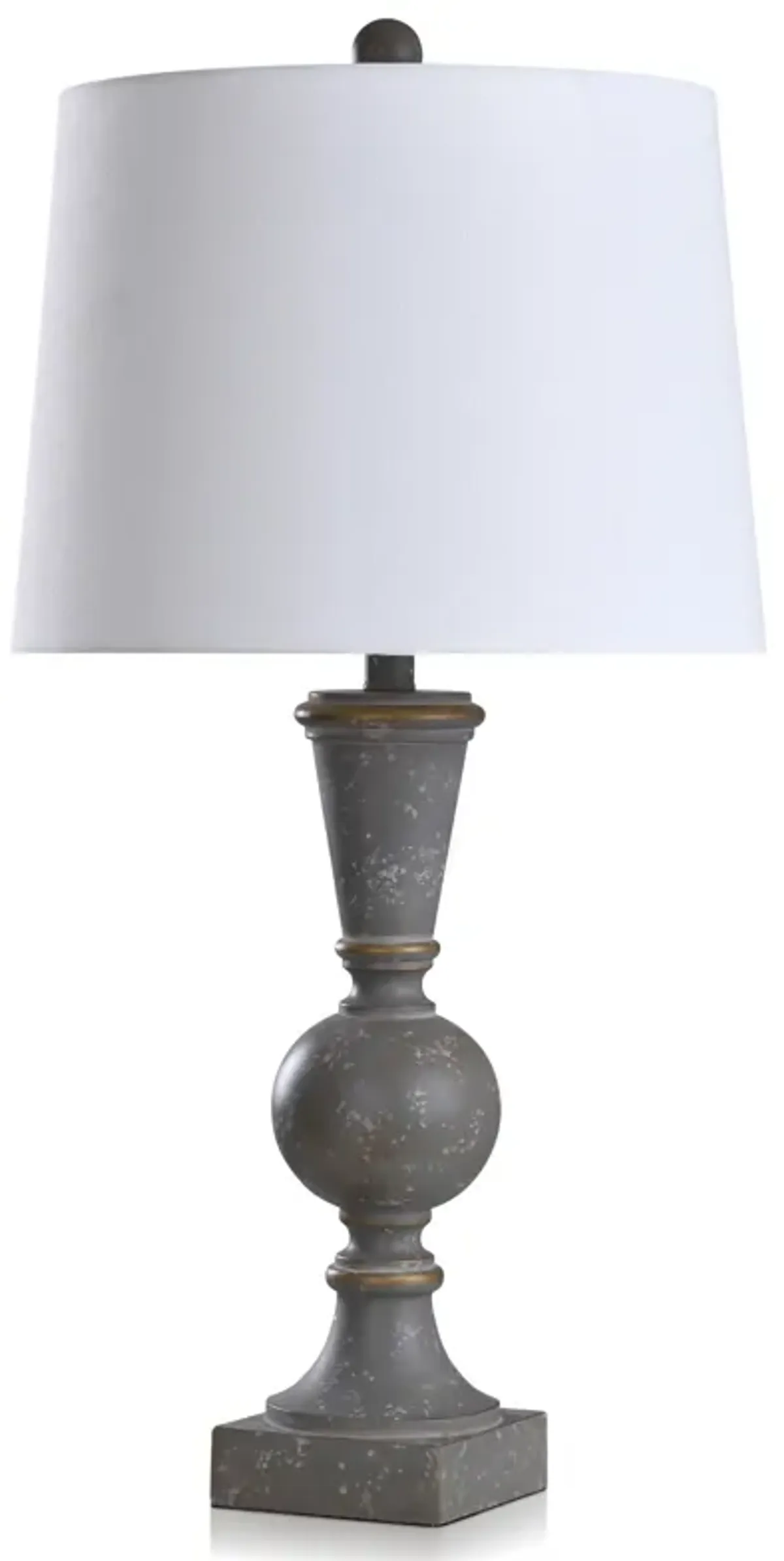 Alcamn Grey Table Lamp