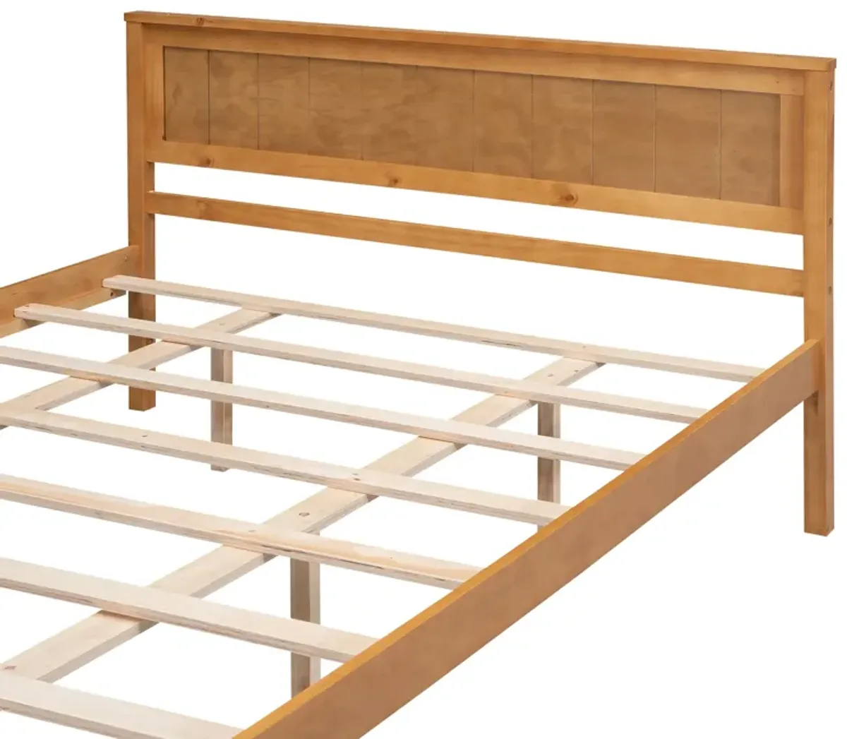 Merax Platform Bed Frame with Headboard