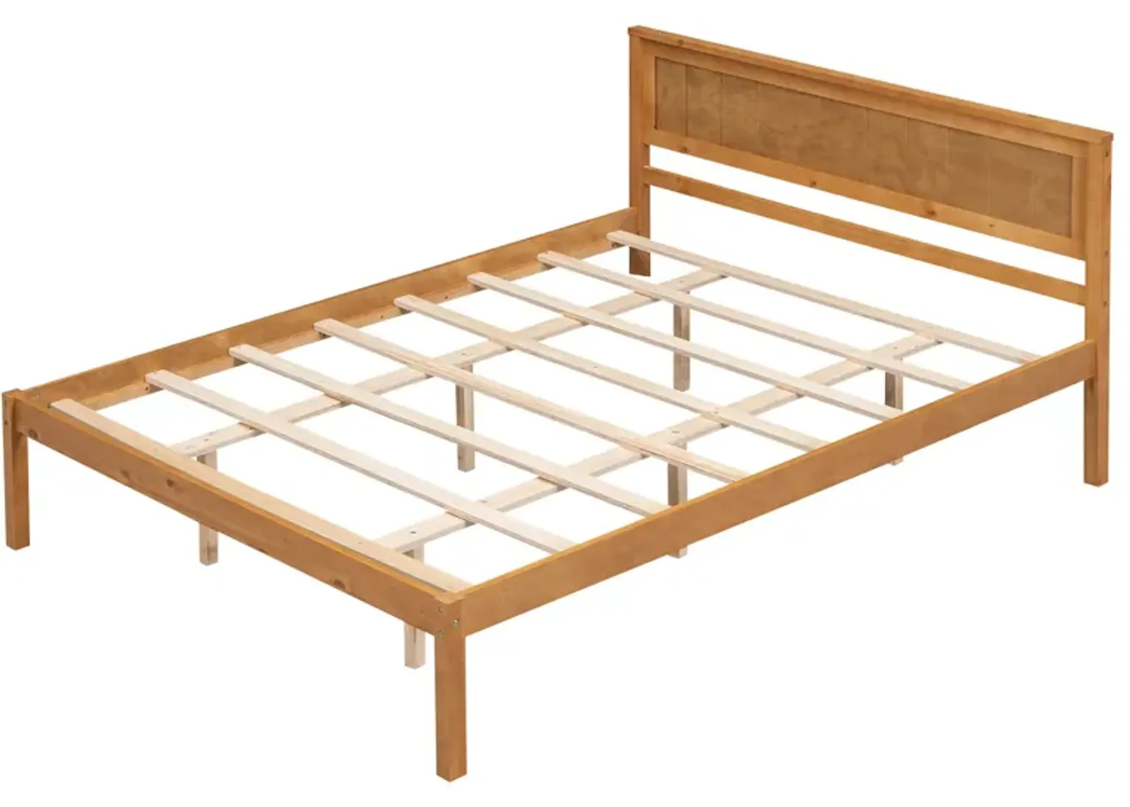 Merax Platform Bed Frame with Headboard