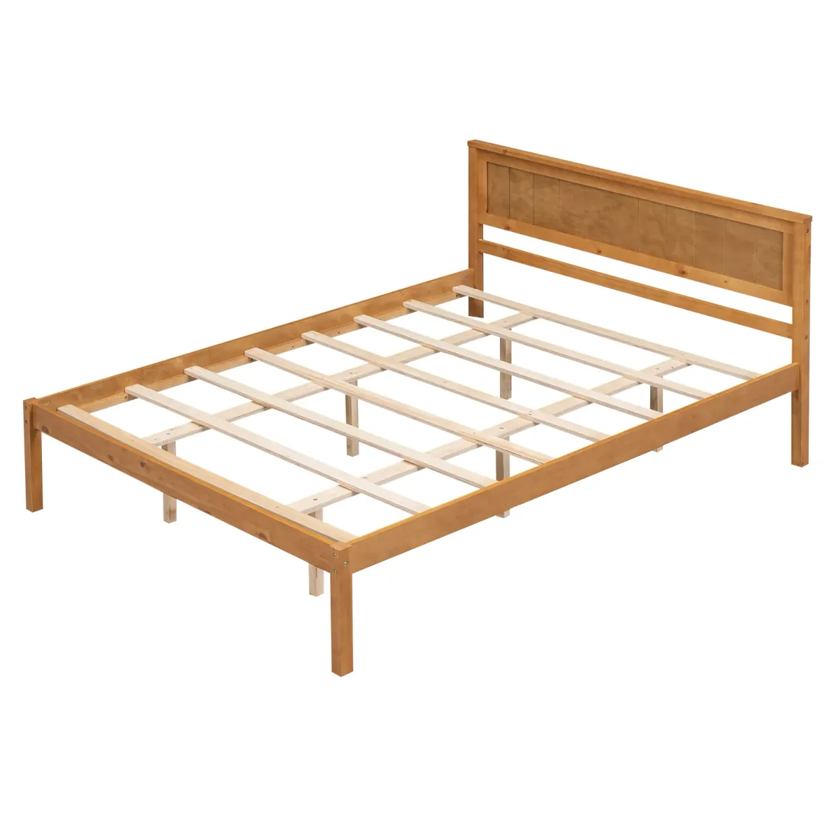 Merax Platform Bed Frame with Headboard