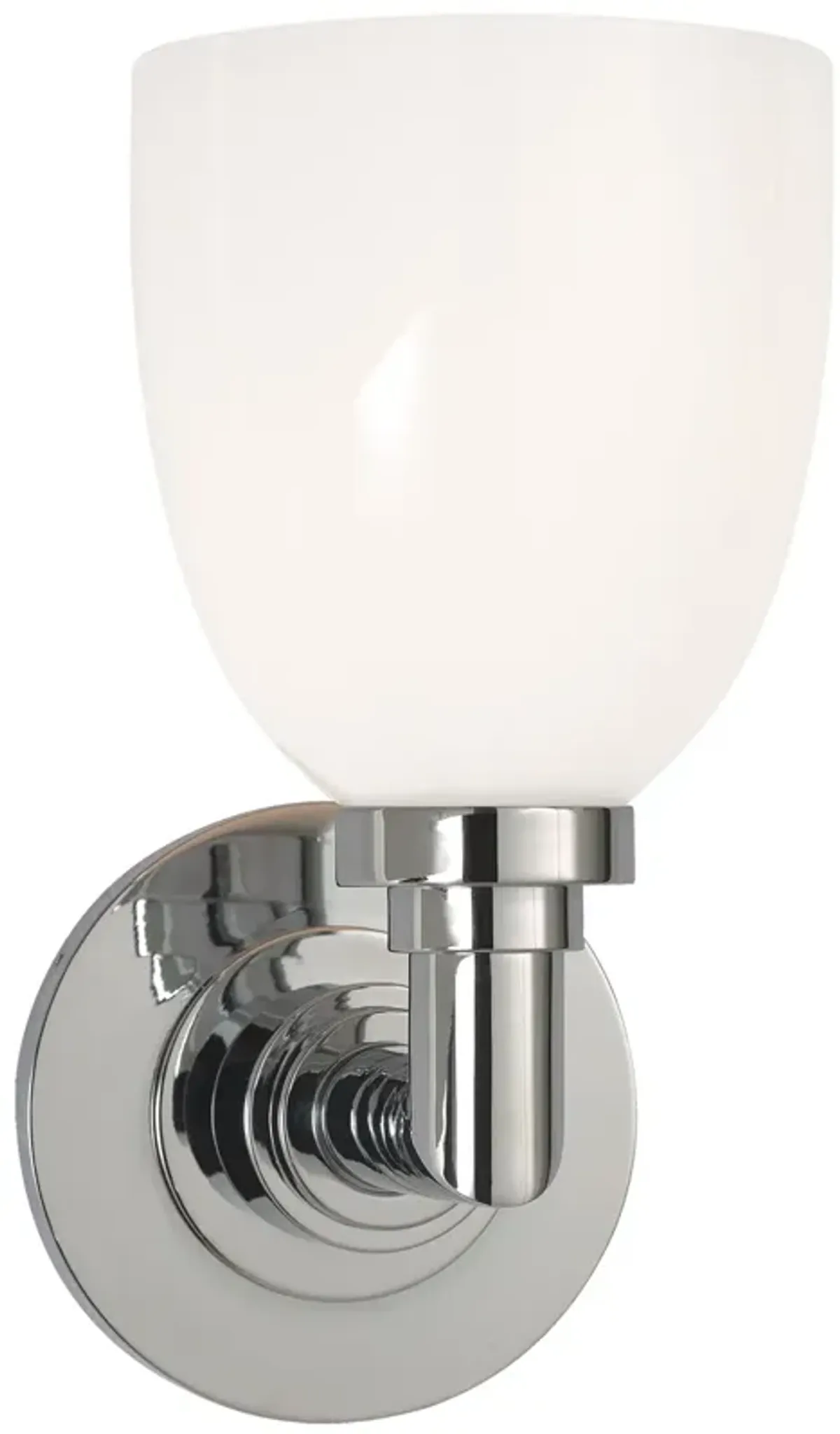 Wilton Single Bath Light in Chrome