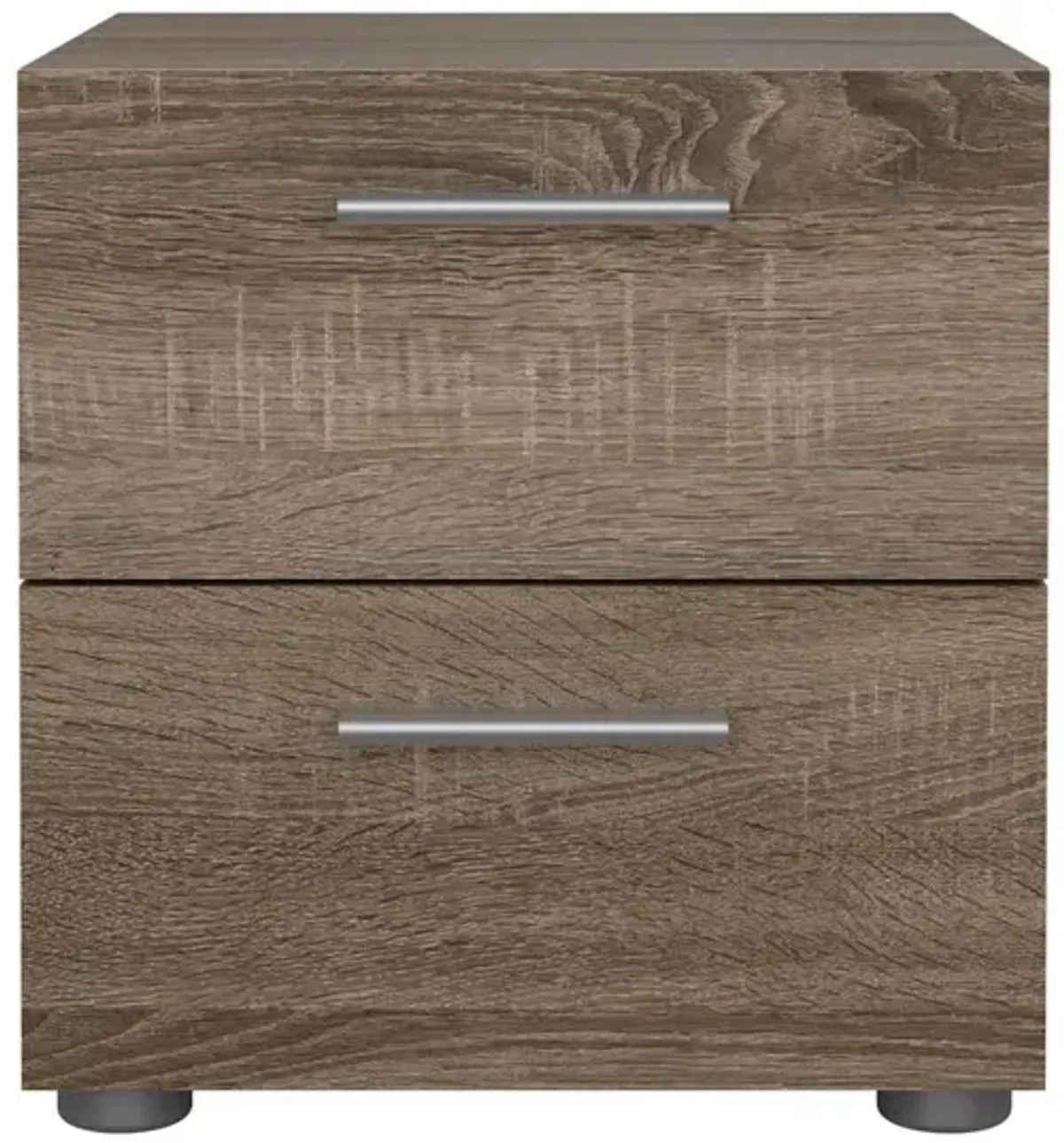 Belen Kox Stubbe 2 Drawer Nightstand, Truffle