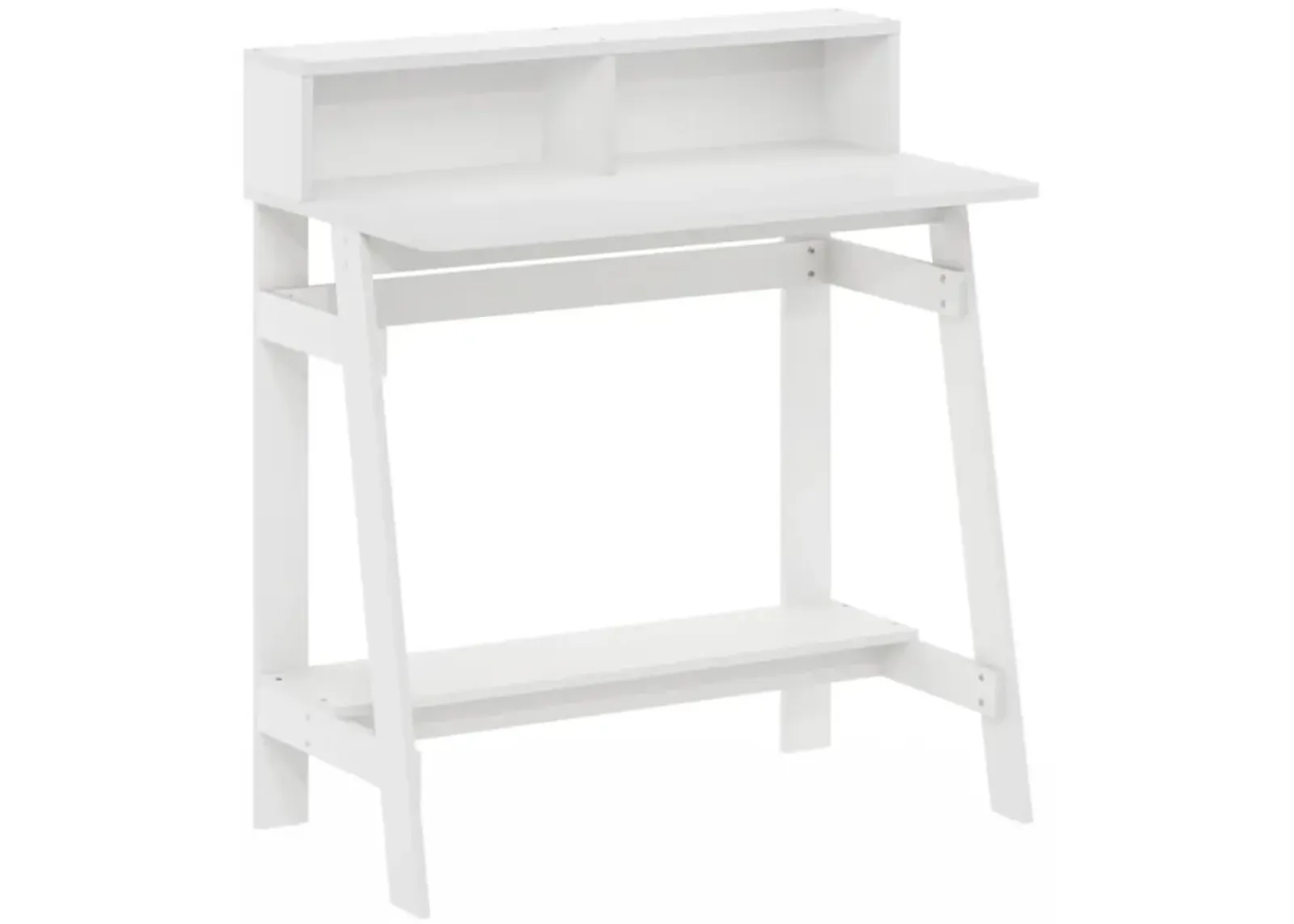 Furinno Furinno Simplistic A Frame Computer Desk, White