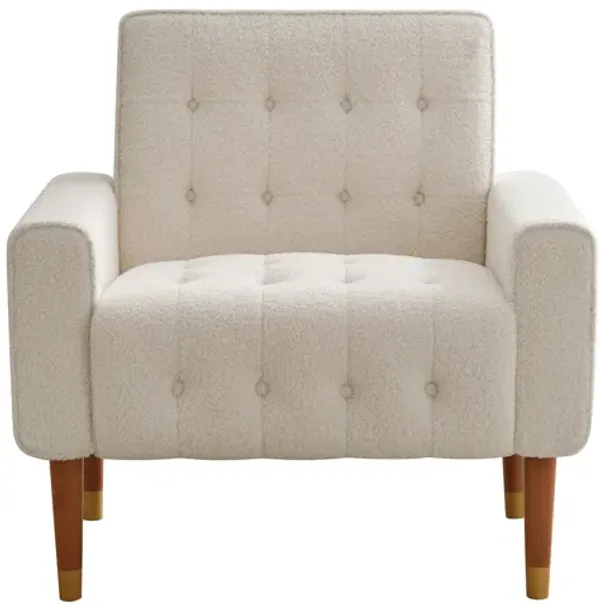 Merax Classic Biscuit-Style Accent Chair