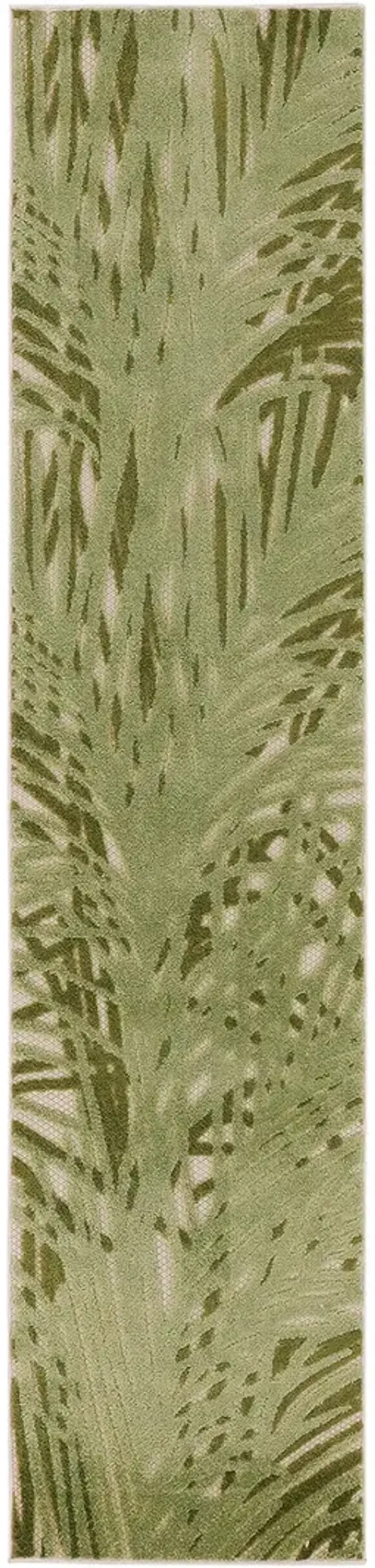 Aloha ALH41 Ivory/Green 2'3" x 8' Rug
